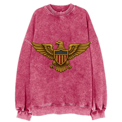 Pilot Wings  - Vintage Sweatshirt - Pink