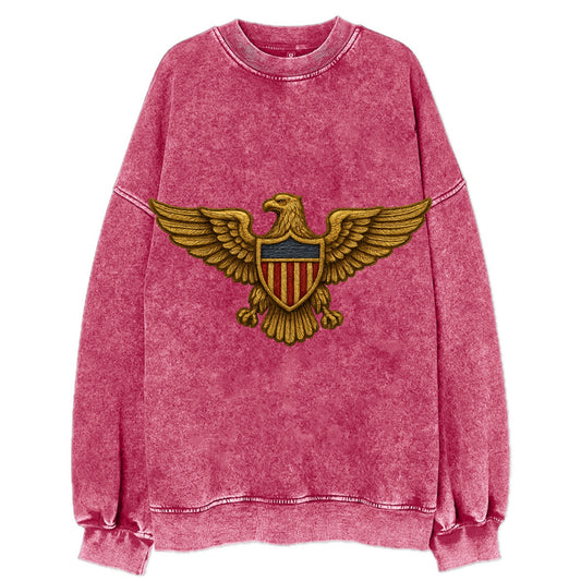 Pilot Wings  - Vintage Sweatshirt - Pink