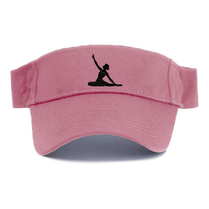Contemporary dancer in floor work - Visor - Pink