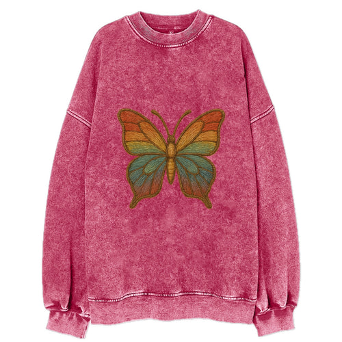 Butterfly Transformation  - Vintage Sweatshirt
