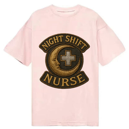 Night Shift Nurse  - Classic T-shirt - Pink