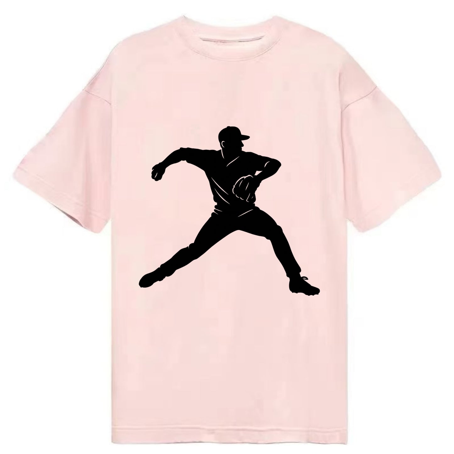 Baseball pitcher wind-up motion - Classic T-shirt - Pink