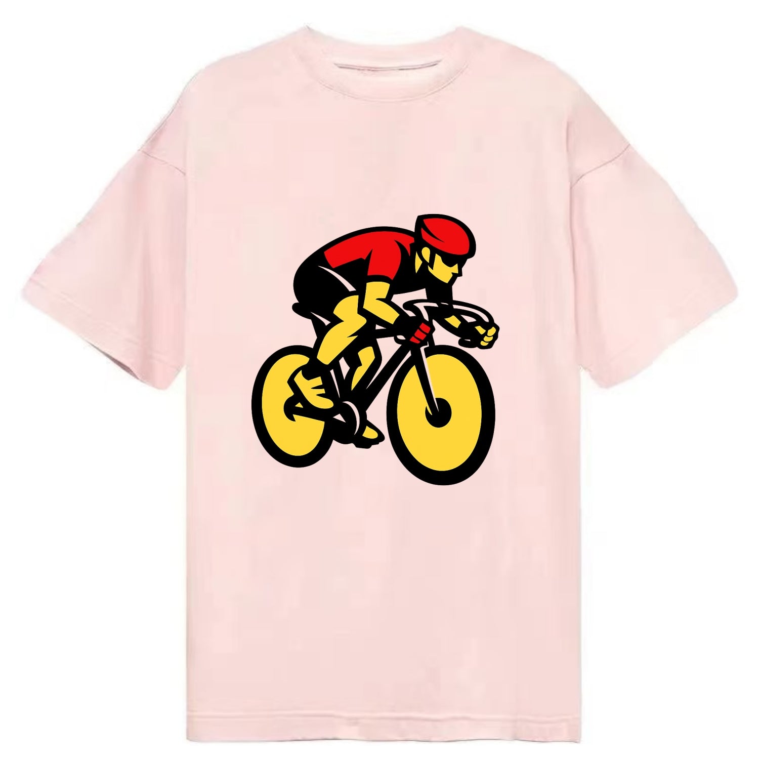 Speed Demon Cyclist - Classic T-shirt - Pink