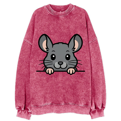 Chinchilla  - Vintage Sweatshirt - Pink