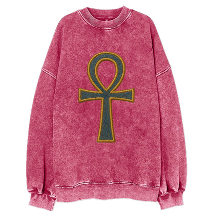 Ankh - Vintage Sweatshirt - Pink