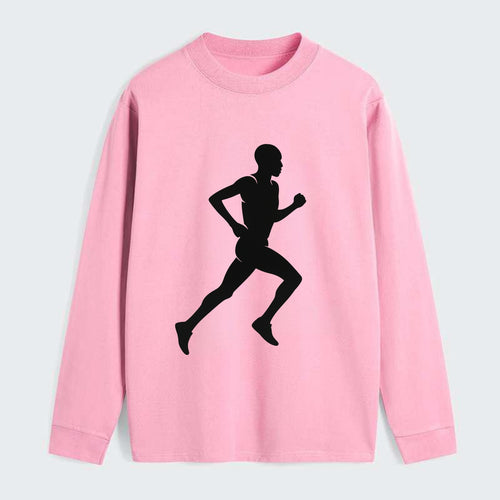 Kenyan distance runner stride - Classic Long Sleeve Shirt