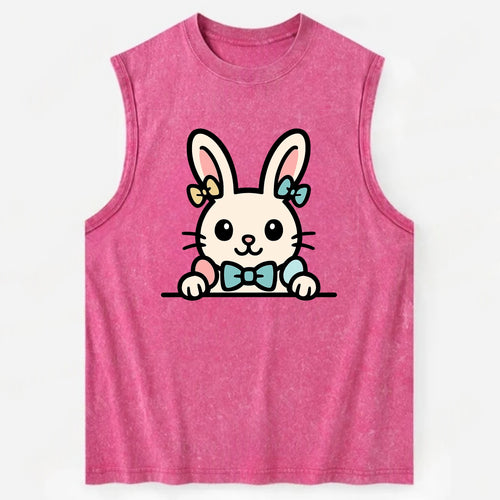 Easter Bunny  - Vintage Washed Tank