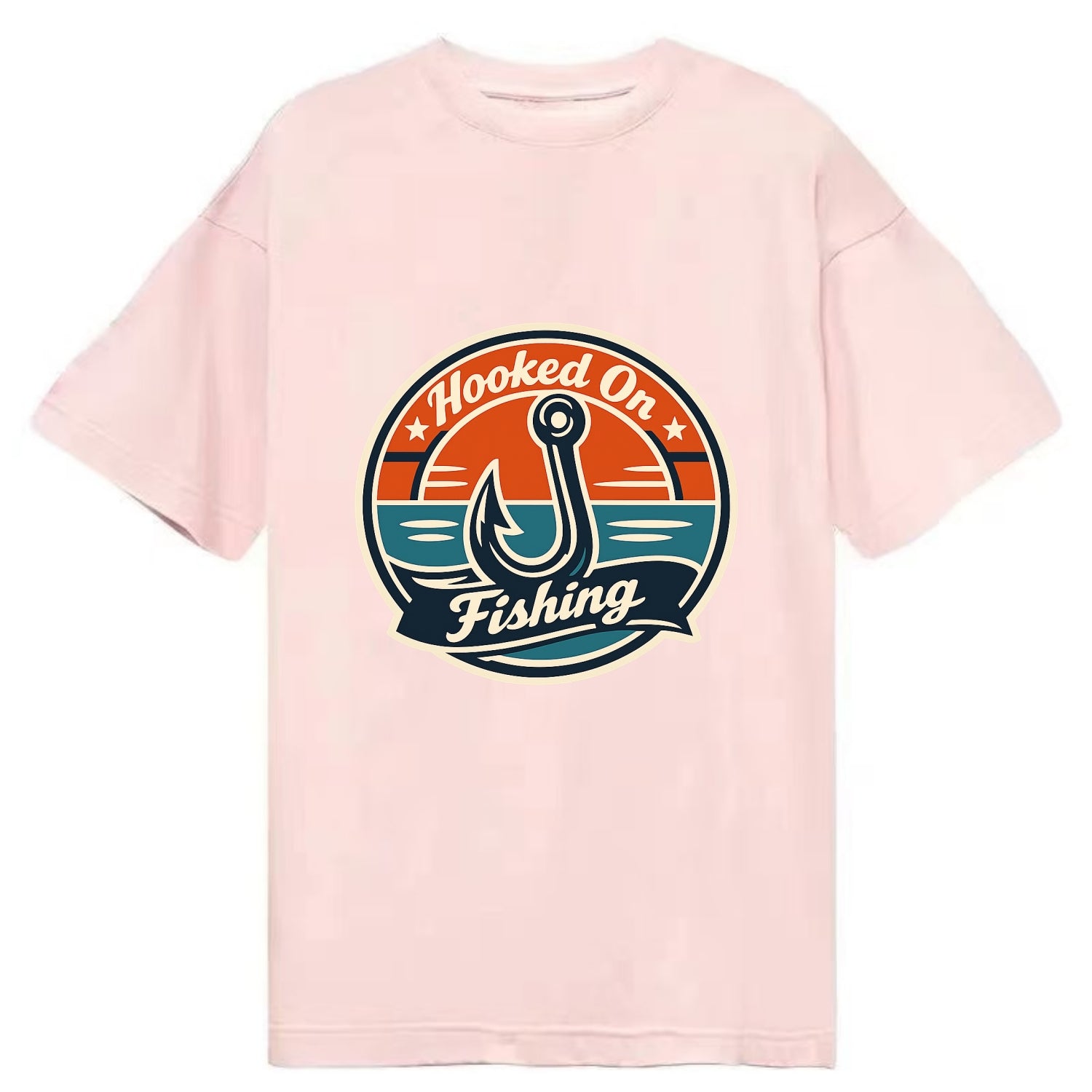 Angler's Emblem of Passion - Classic T-shirt - Pink