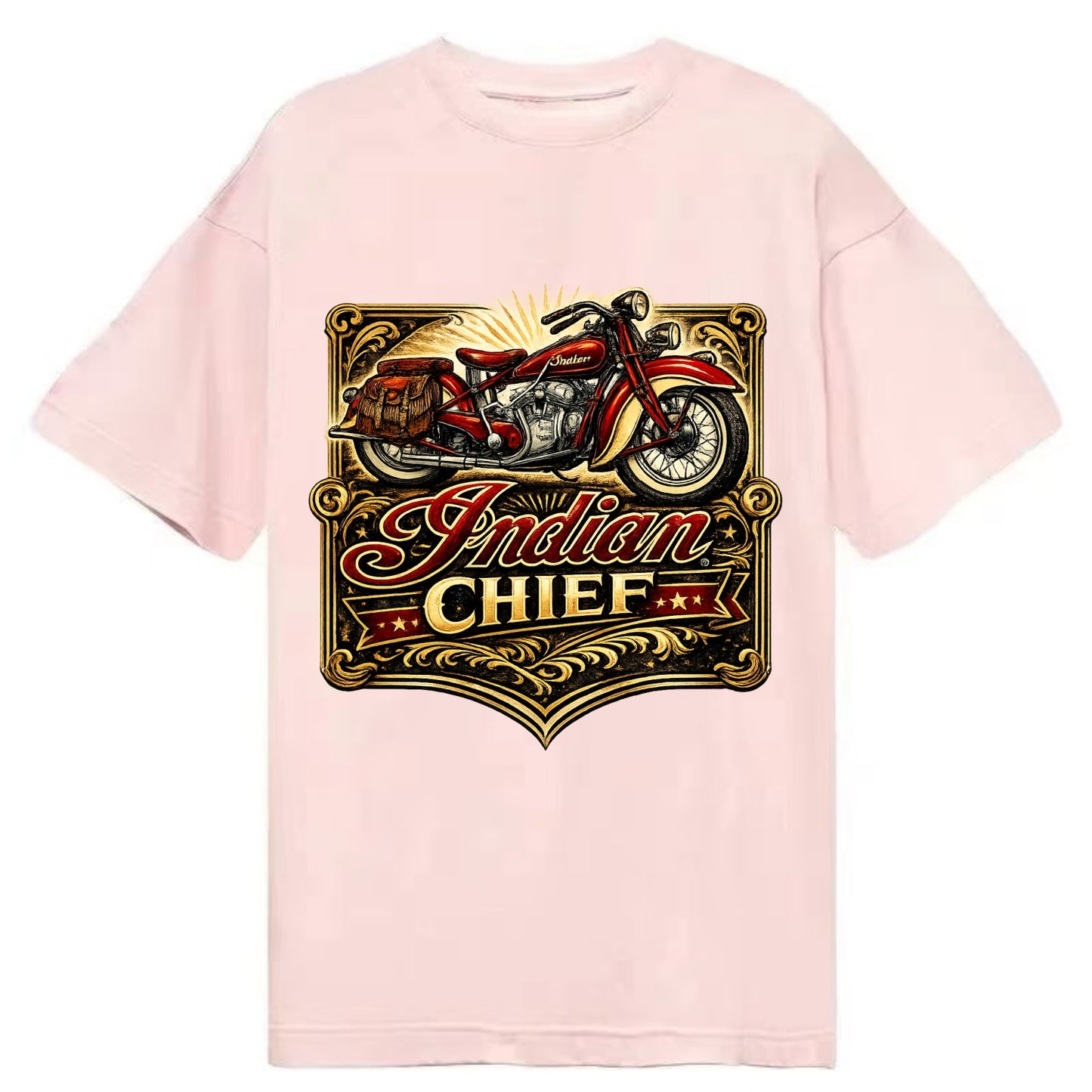 Classic Indian Chief - Classic T-shirt - Pink