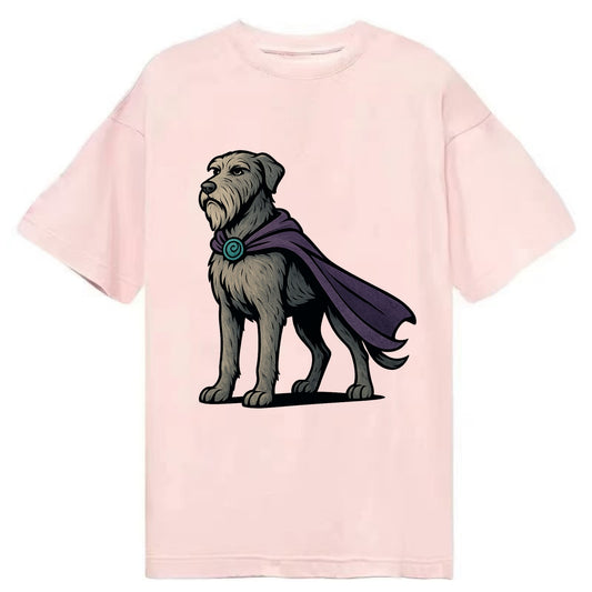 Irish Wolfhound Mystic Hero  - Classic T-shirt - Pink