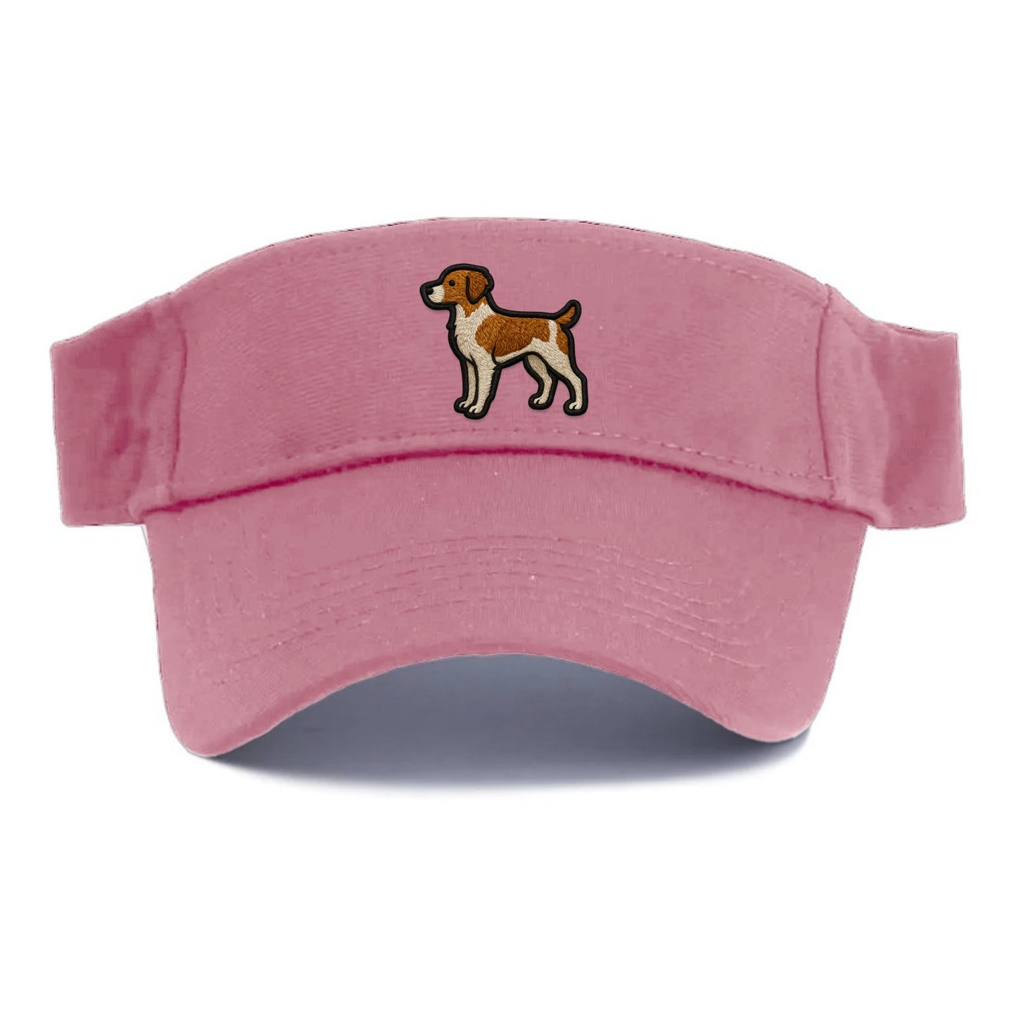 Brittany - Contemporary athletic logo wi - Visor - Pink