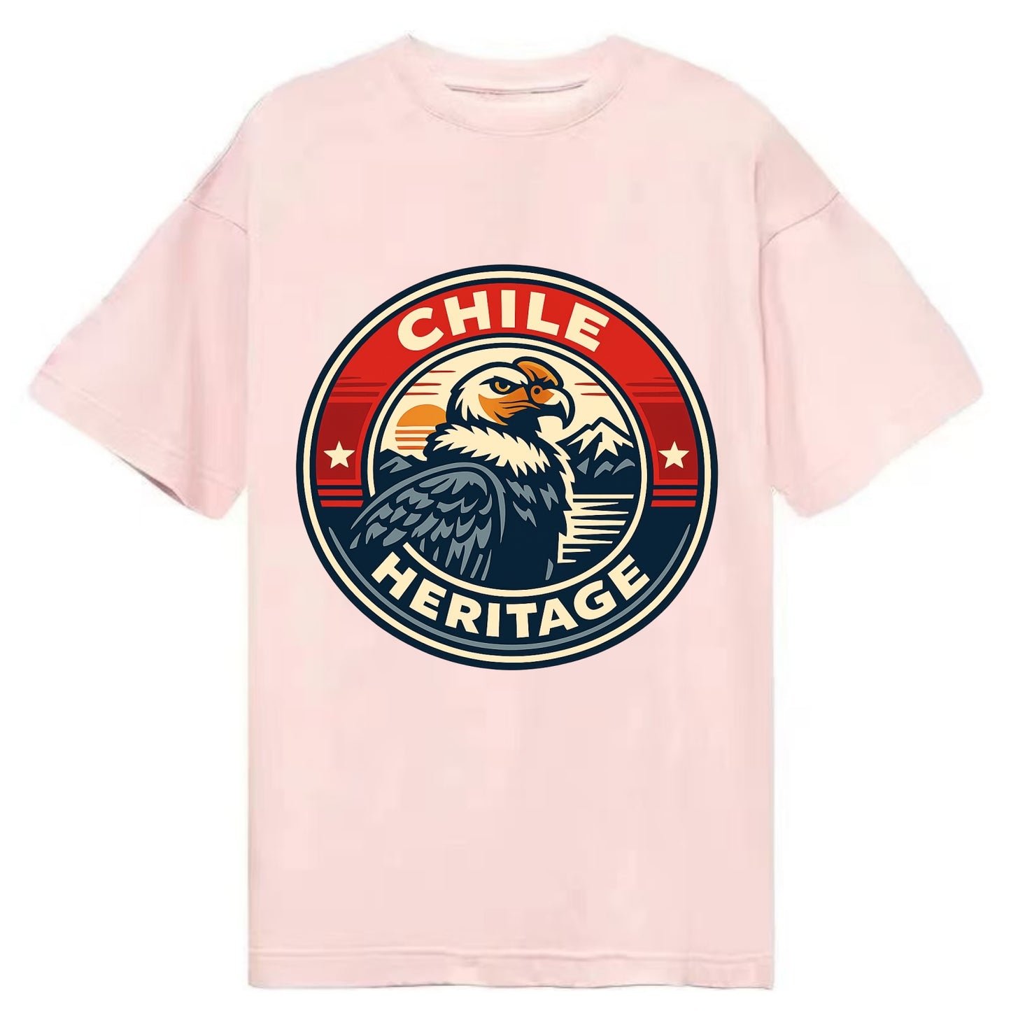 Andean Spirit Emblem - Classic T-shirt - Pink