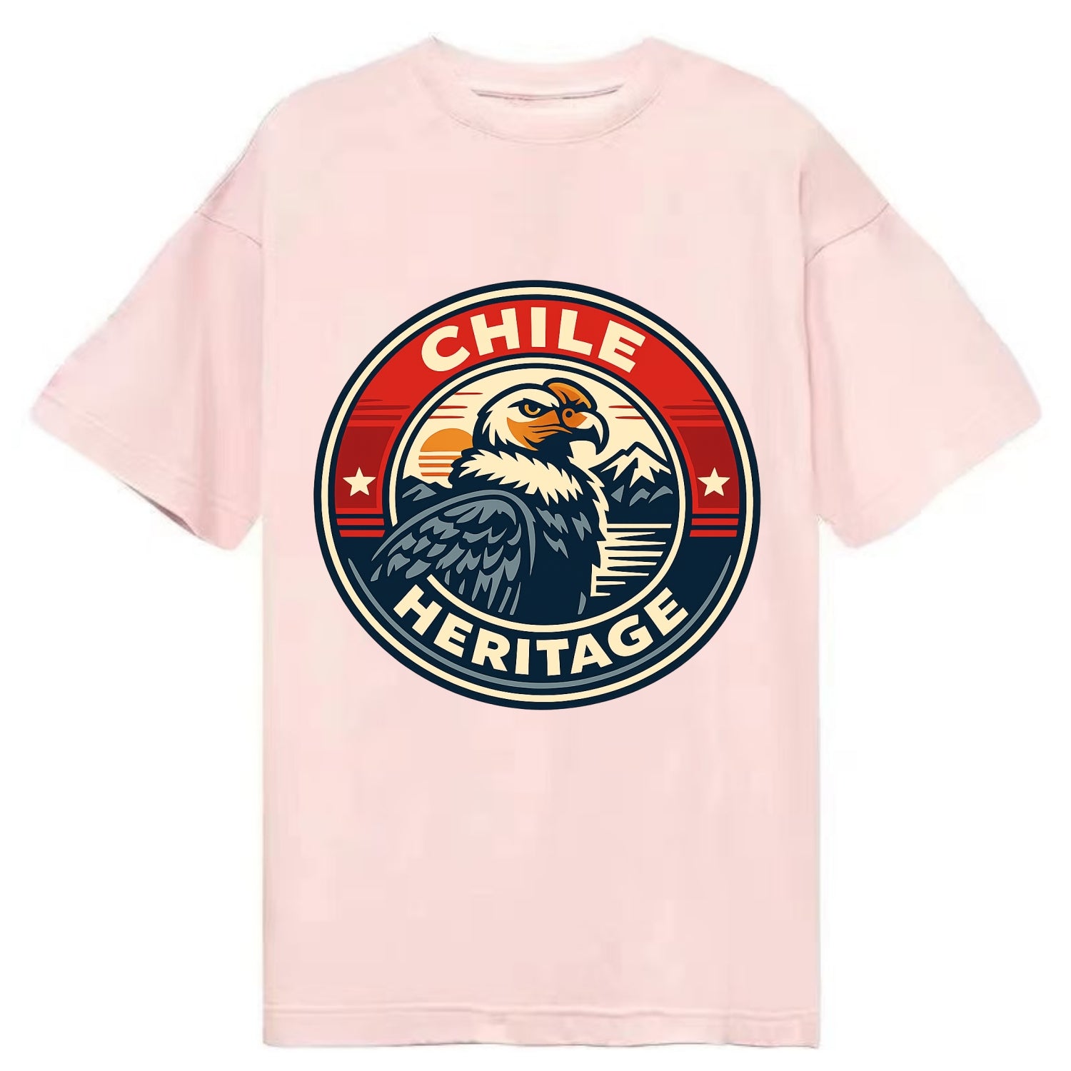 Andean Spirit Emblem - Classic T-shirt - Pink