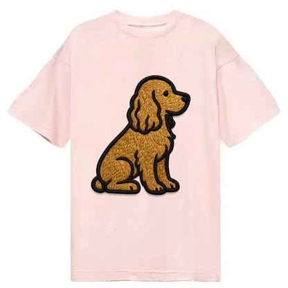 Cocker Spaniel - Contemporary spaniel de - Classic T-shirt - Pink