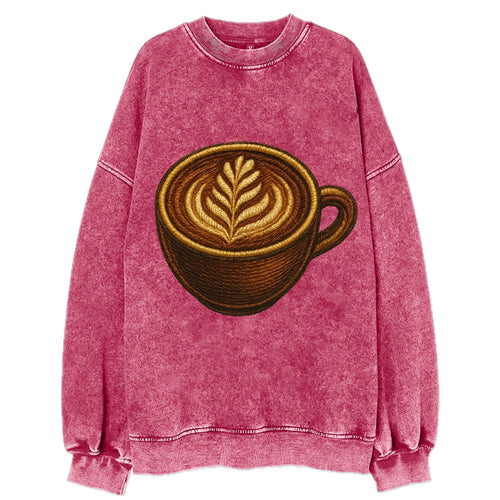 Latte Art  - Vintage Sweatshirt
