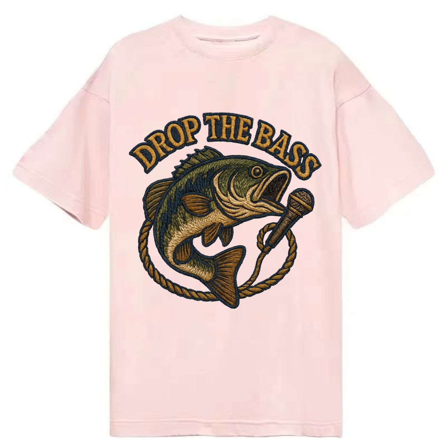 Drop The Bass  - Classic T-shirt - Pink