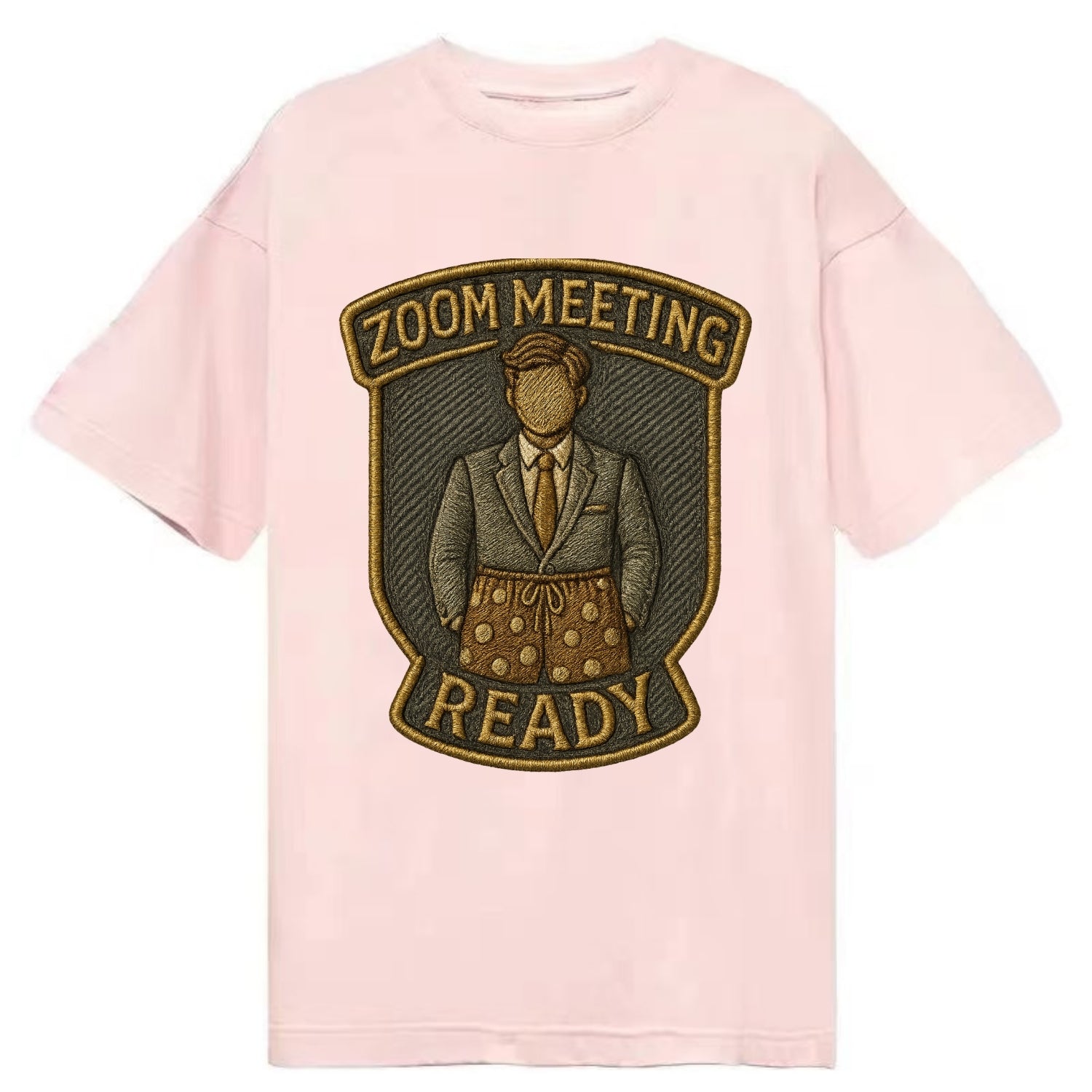 Zoom Meeting Ready  - Classic T-shirt - Pink