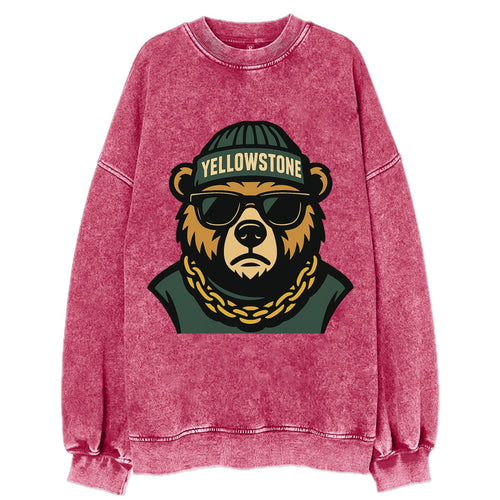 Yellowstone Bear - Vintage Sweatshirt