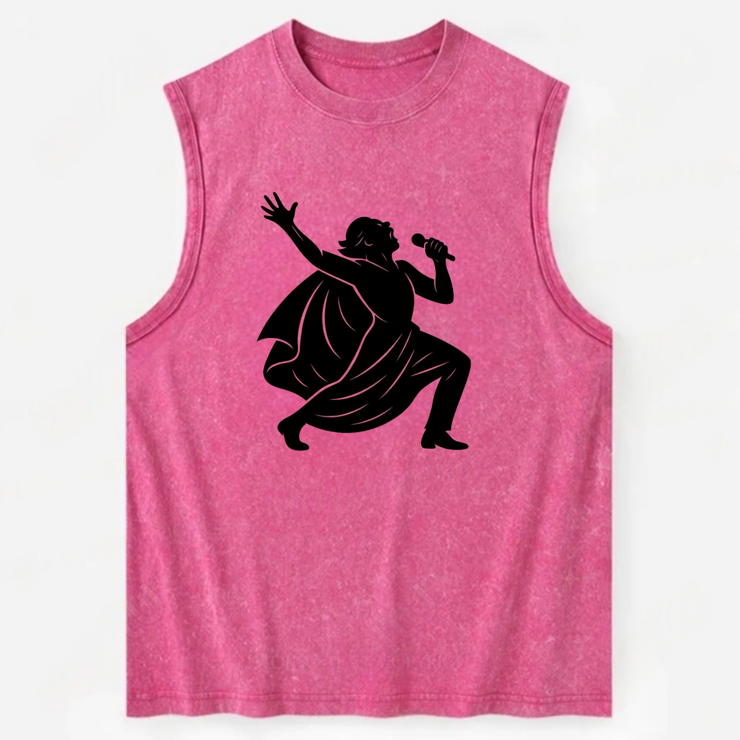 Opera singer powerful finale - Vintage Washed Tank - Pink