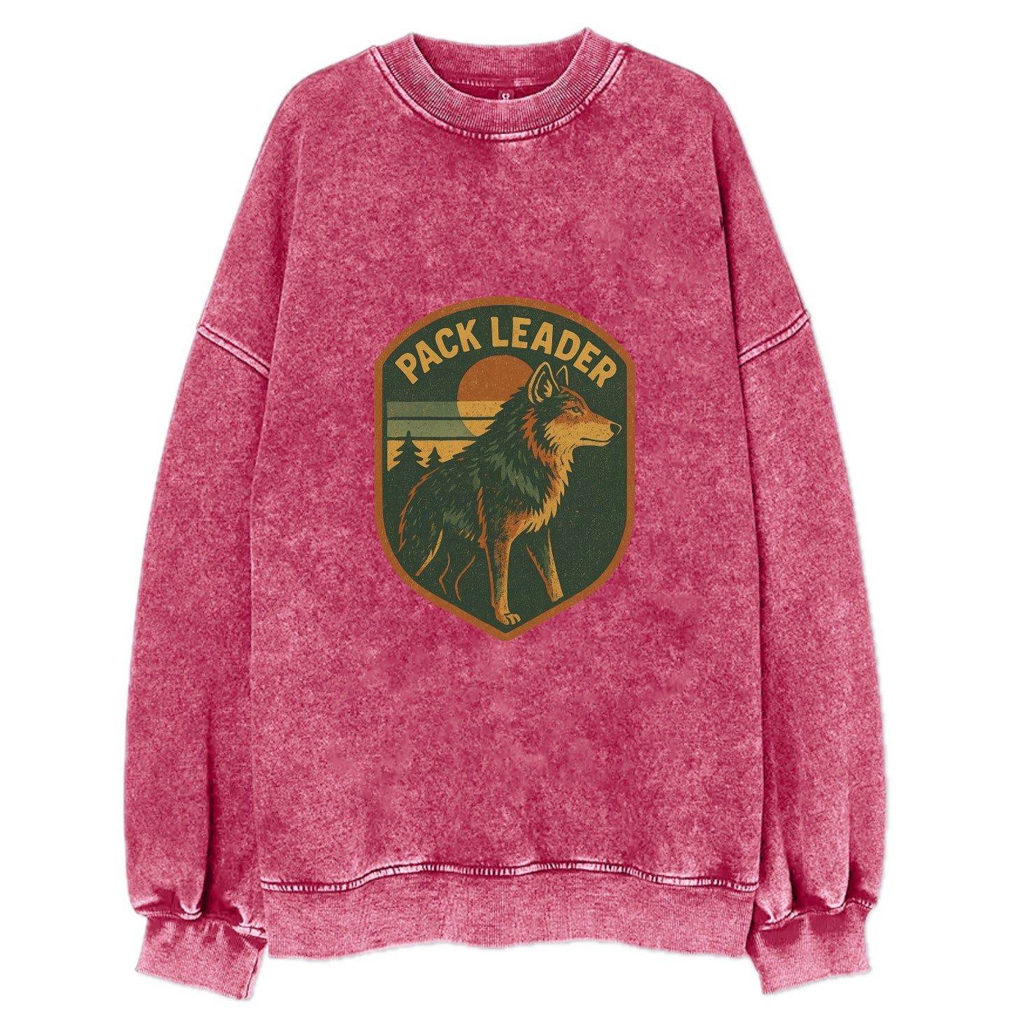 Pack Leader  - Vintage Sweatshirt - Pink