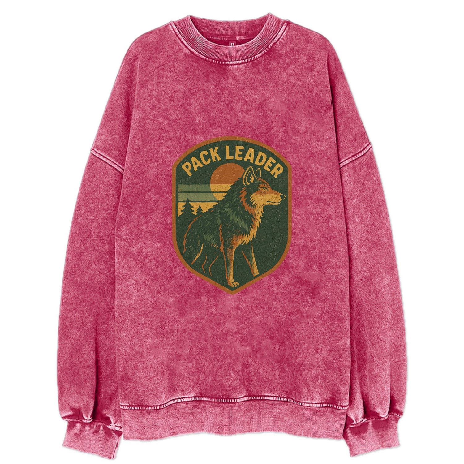 Pack Leader  - Vintage Sweatshirt - Pink