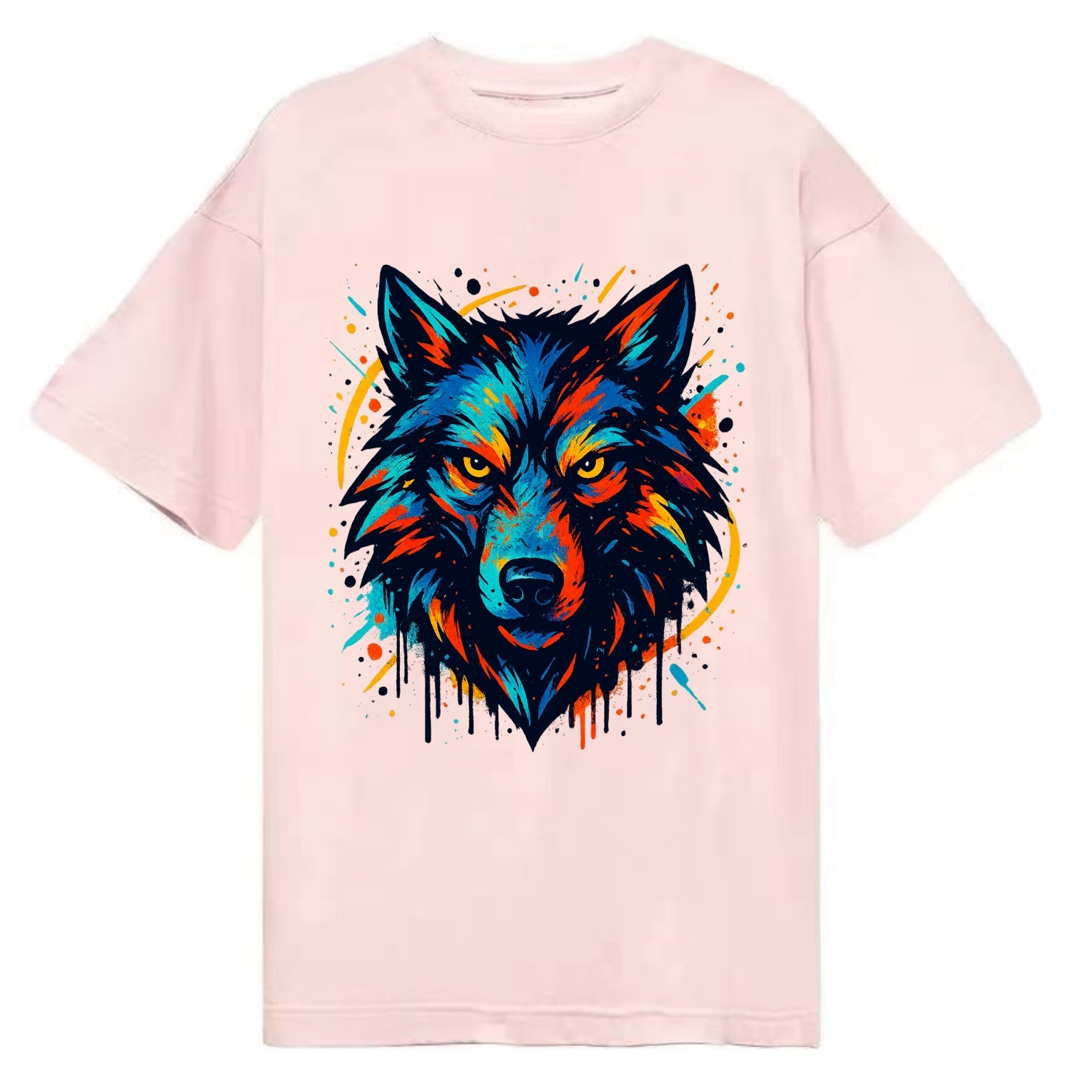 Alpha Wolf Leader  - Classic T-shirt - Pink