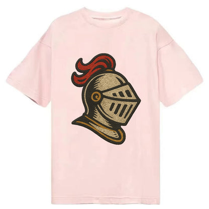 Knight Helmet  - Classic T-shirt - Pink
