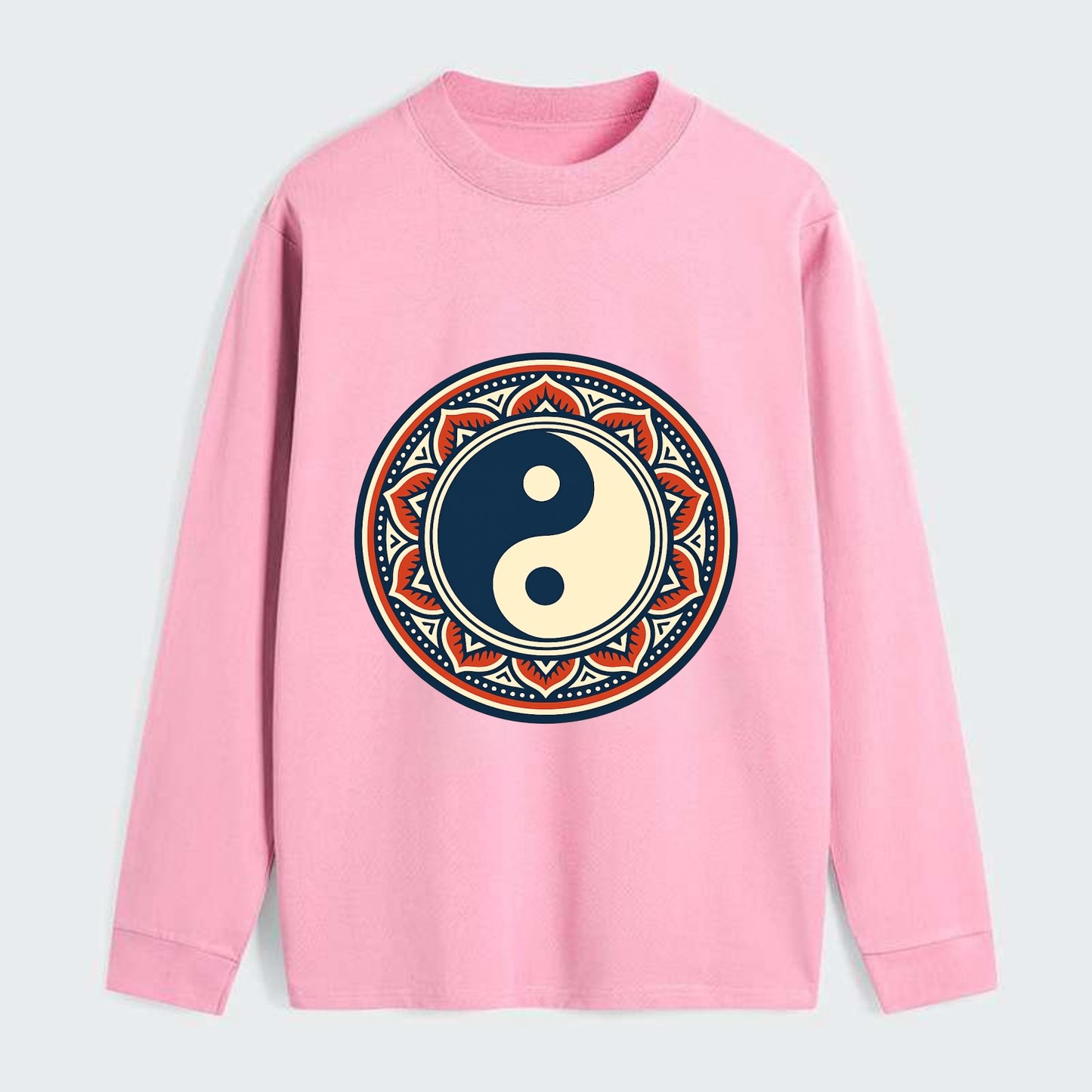 Harmony of Balance - Classic Long Sleeve Shirt - Pink