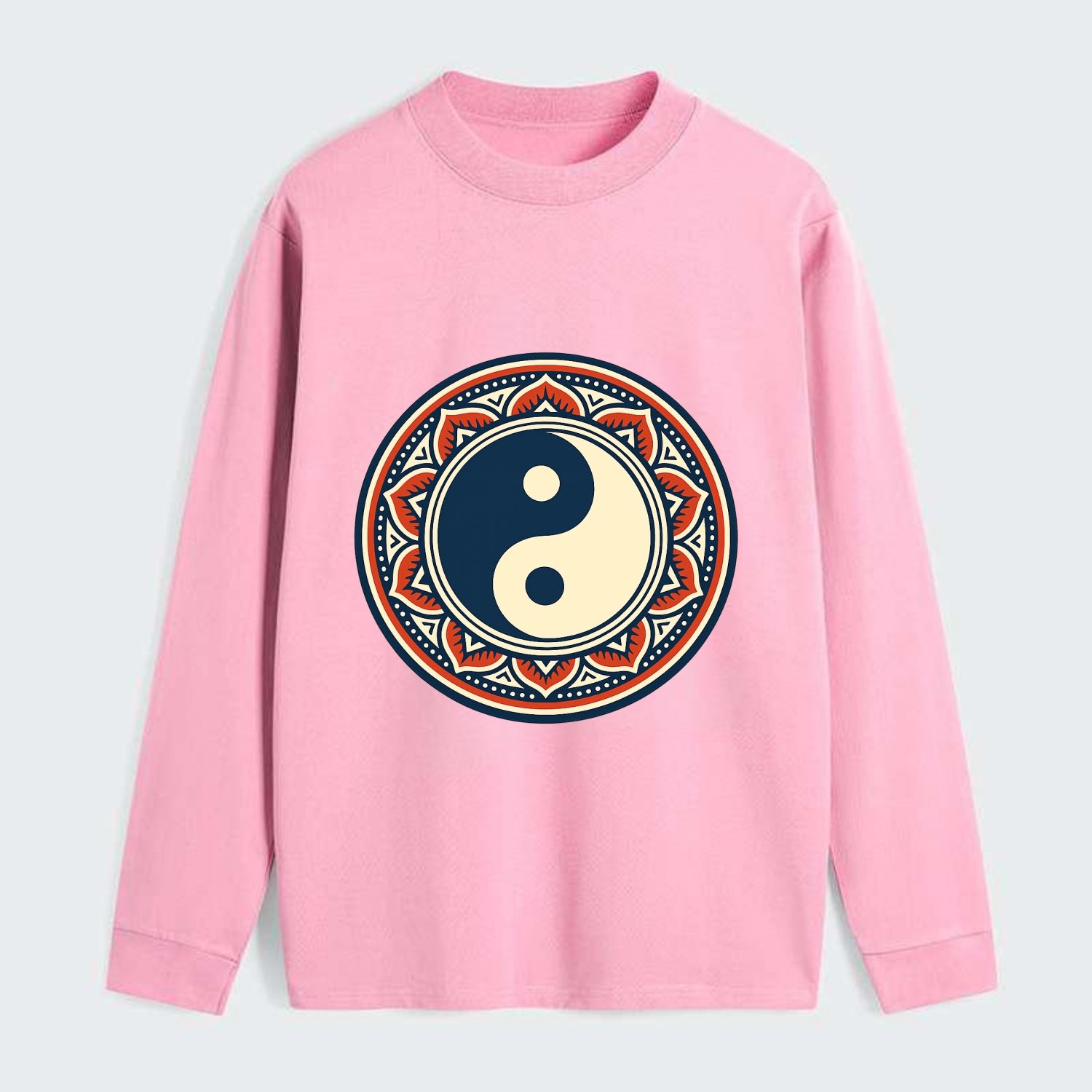 Harmony of Balance - Classic Long Sleeve Shirt - Pink