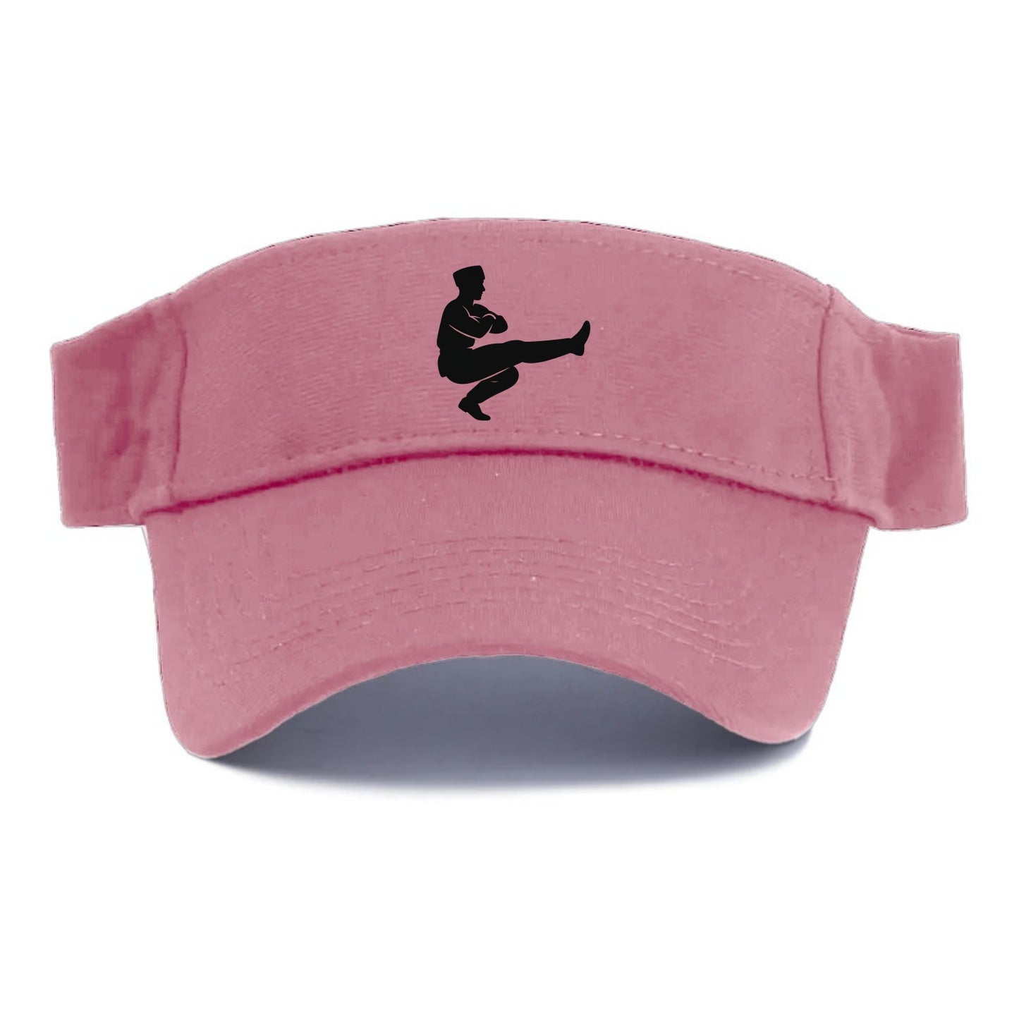 Russian Cossack dancer squat kick - Visor - Pink