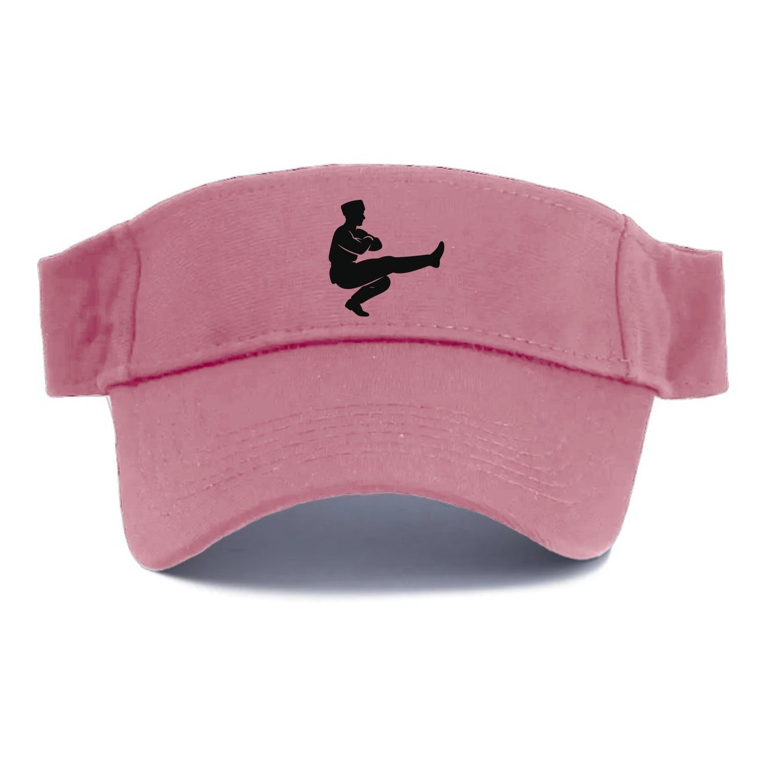Russian Cossack dancer squat kick - Visor - Pink