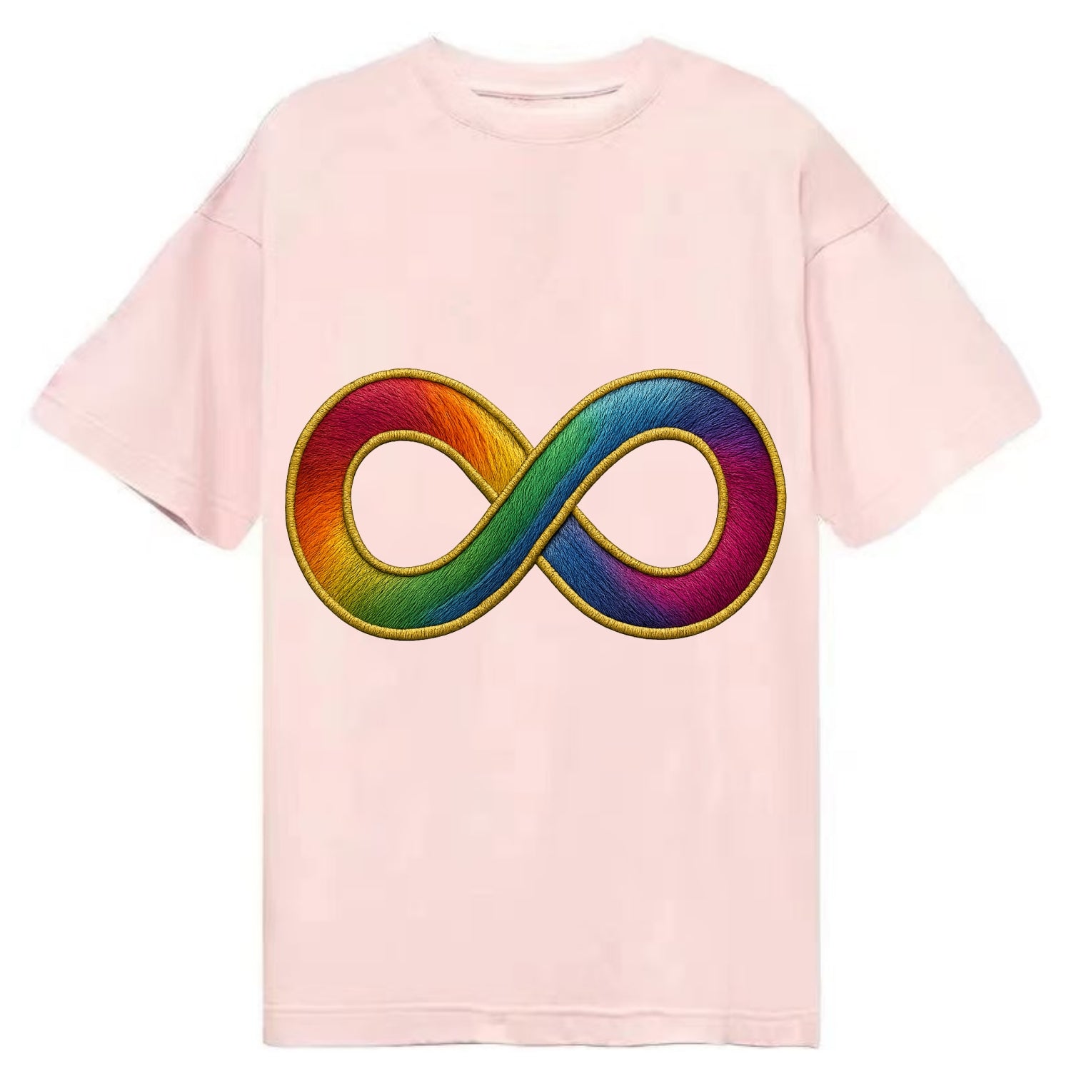 Infinity Symbol  - Classic T-shirt - Pink