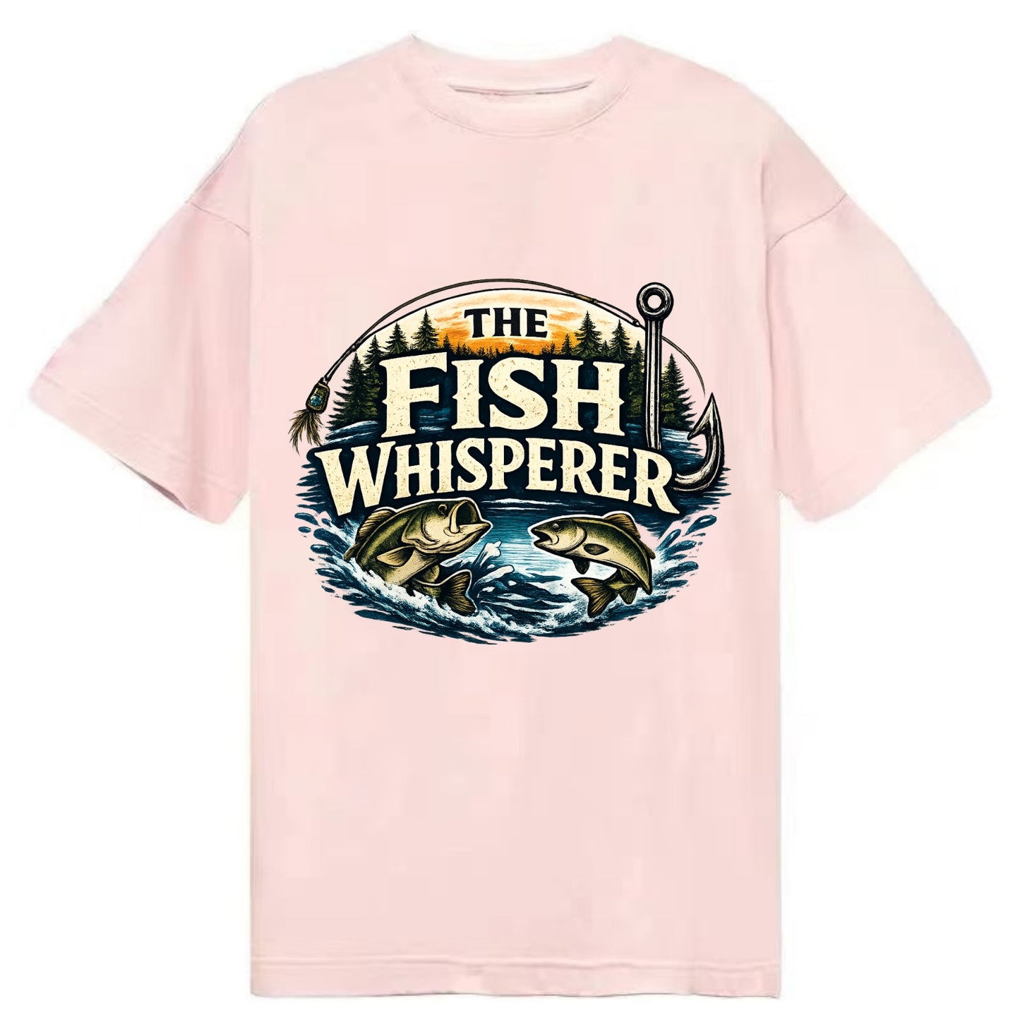 The Fish Whisperer - Classic T-shirt - Pink