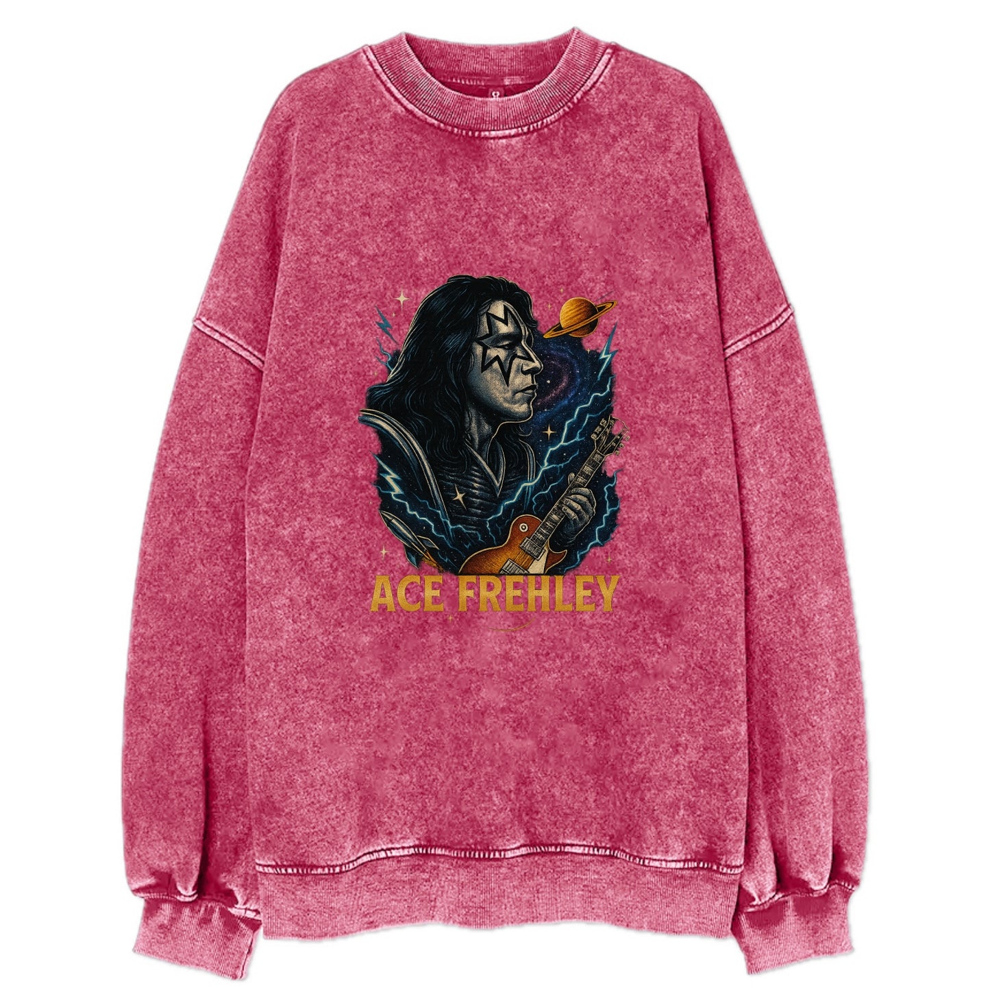 Icon Portrait - Vintage Sweatshirt - Pink