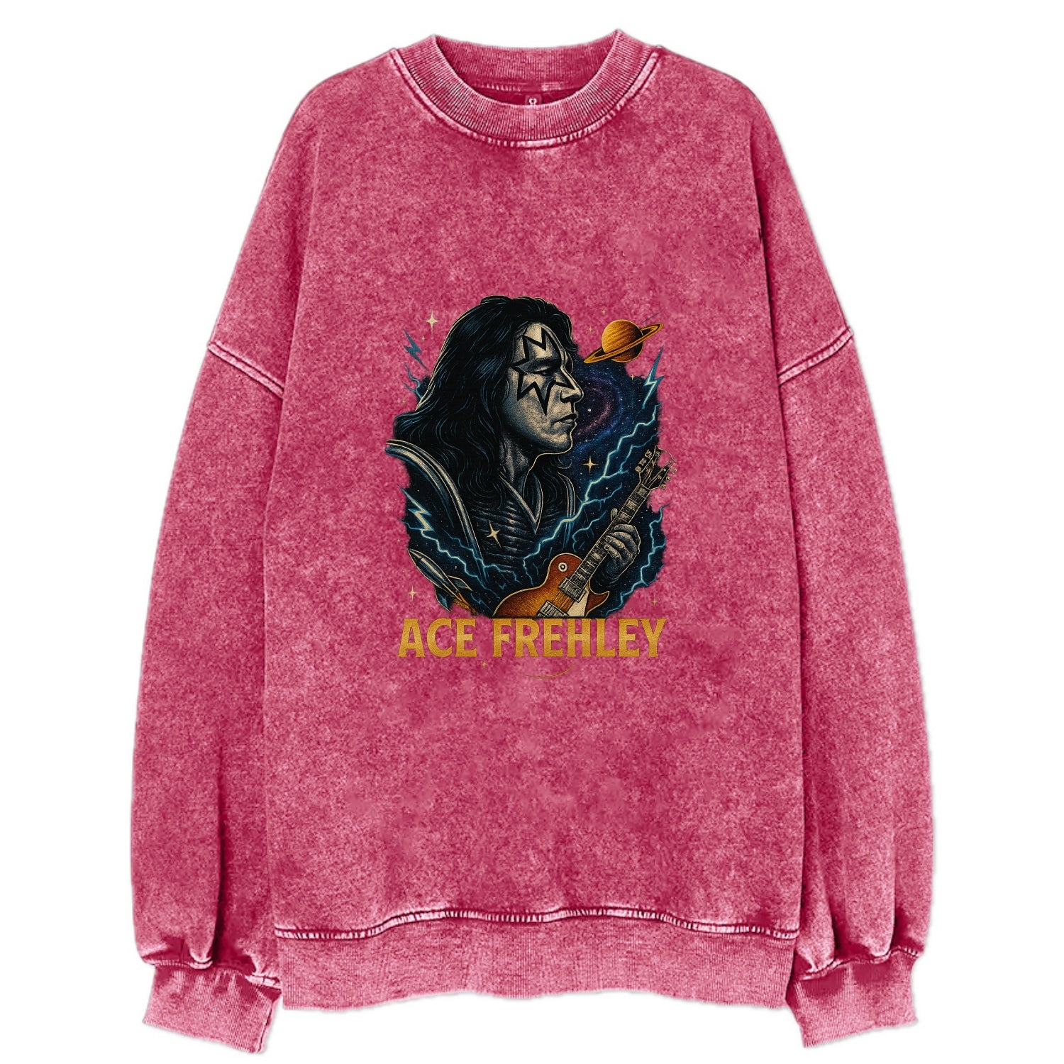 Icon Portrait - Vintage Sweatshirt - Pink