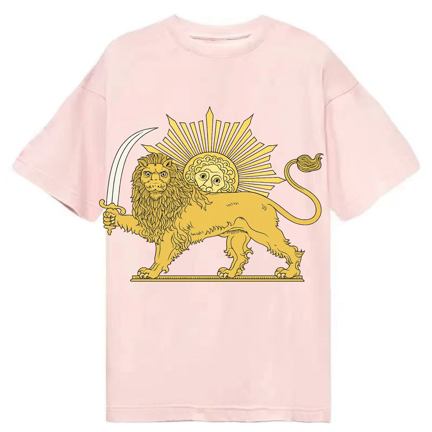 Shir O Khorshid - Classic T-shirt - Pink