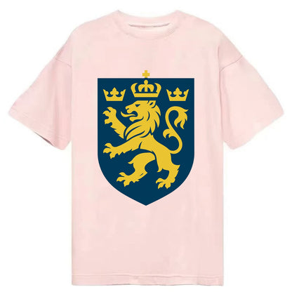 Sweden Three Crowns Emblem  - Classic T-shirt - Pink