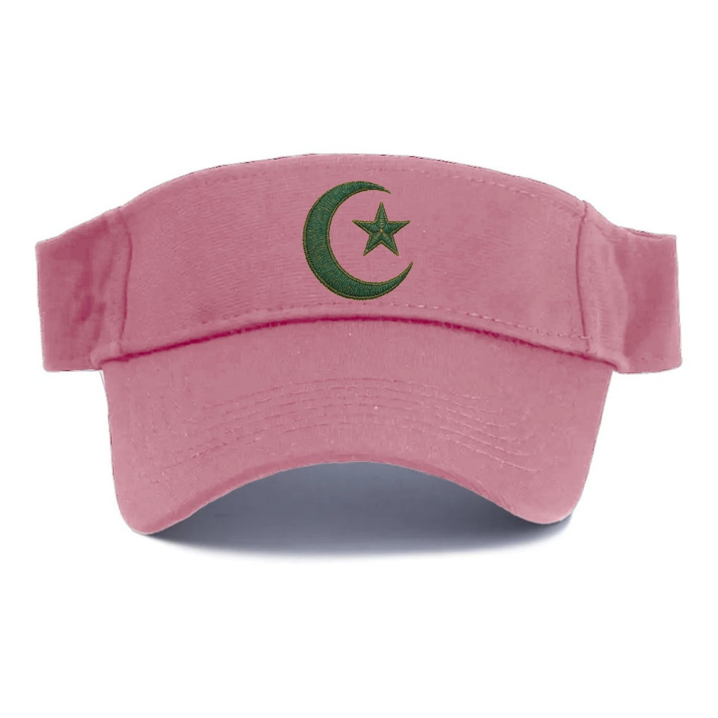 Crescent Moon and Star - Visor - Pink