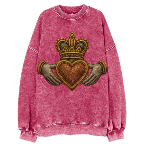 Claddagh  - Vintage Sweatshirt