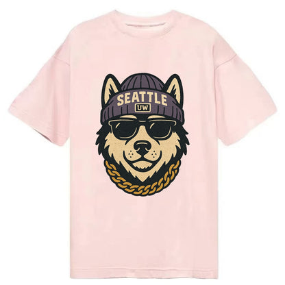 Seattle Husky - Classic T-shirt - Pink