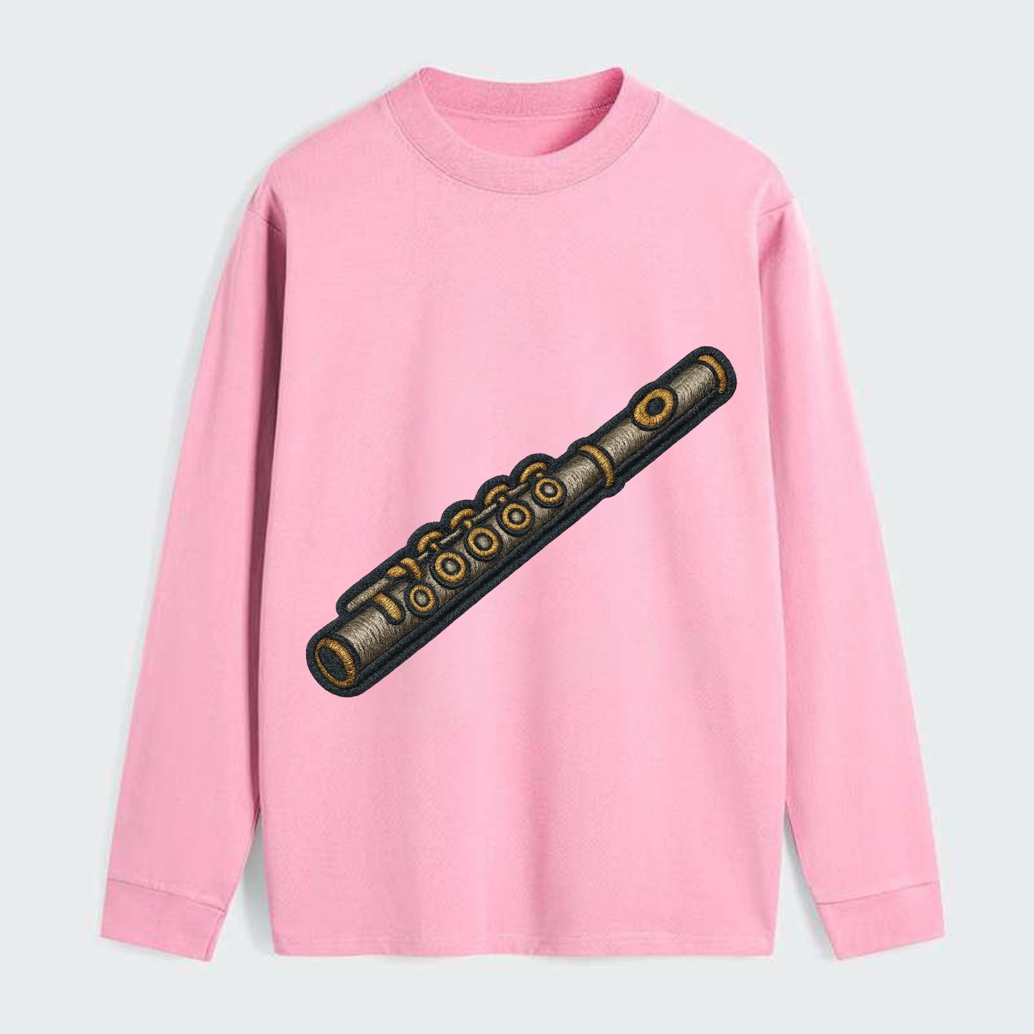 Flute  - Classic Long Sleeve Shirt - Pink