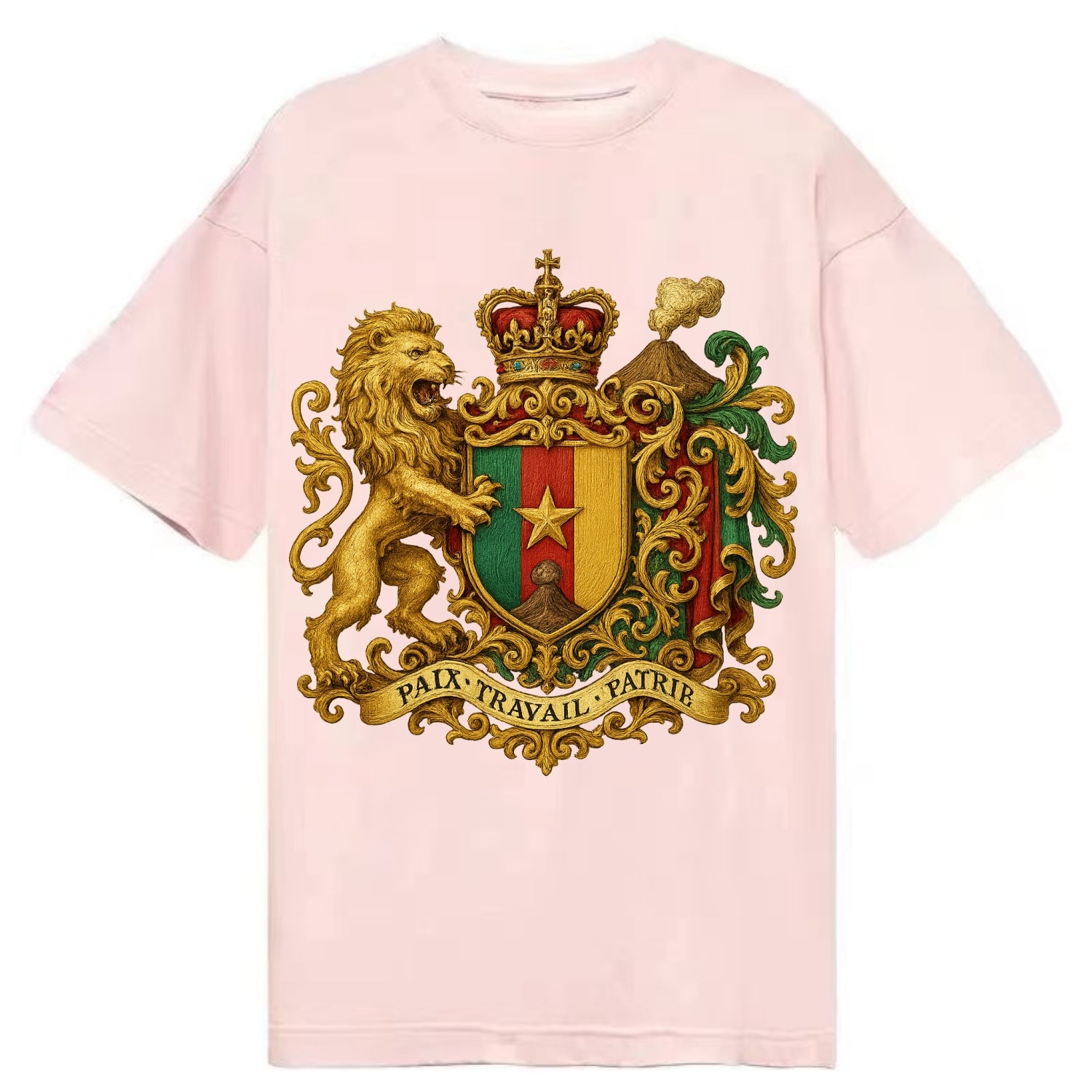 Cameroon Royal Logo  - Classic T-shirt - Pink