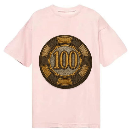 Poker Chip  - Classic T-shirt - Pink