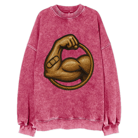 Sore Today Strong Tomorrow  - Vintage Sweatshirt - Pink