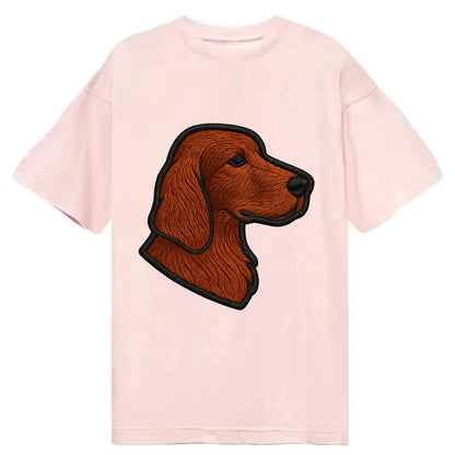 Irish Setter - Contemporary red setter l - Classic T-shirt - Pink