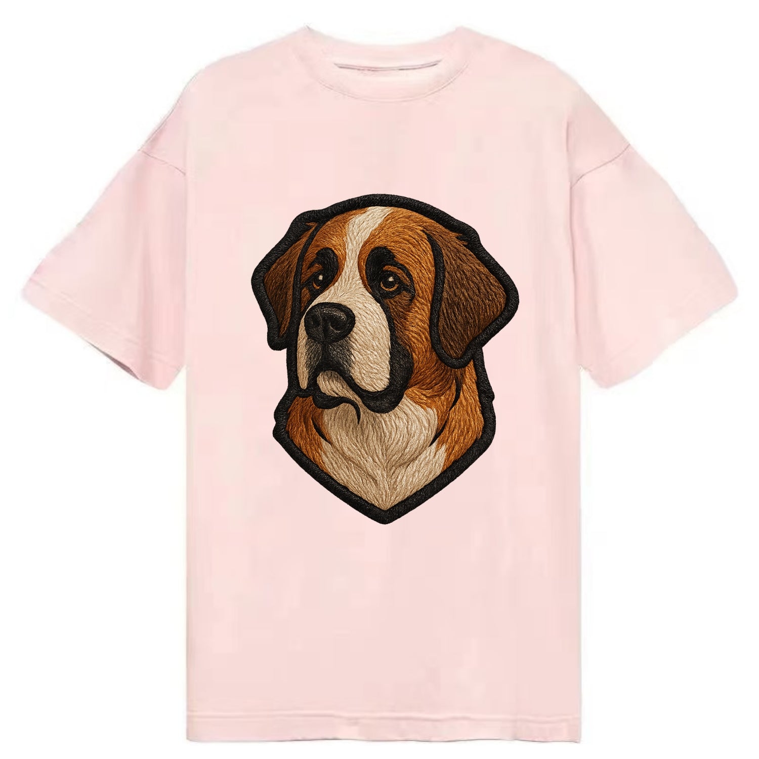 Saint Bernard - Modern gentle giant desi - Classic T-shirt - Pink