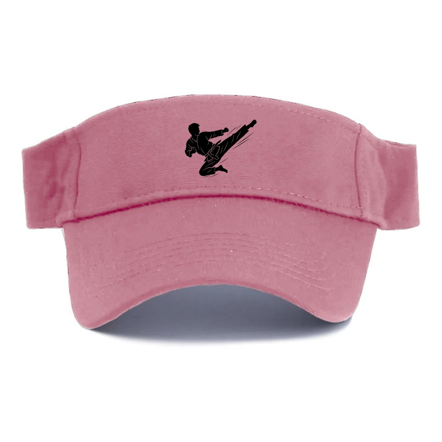 Korean taekwondo flying kick - Visor - Pink
