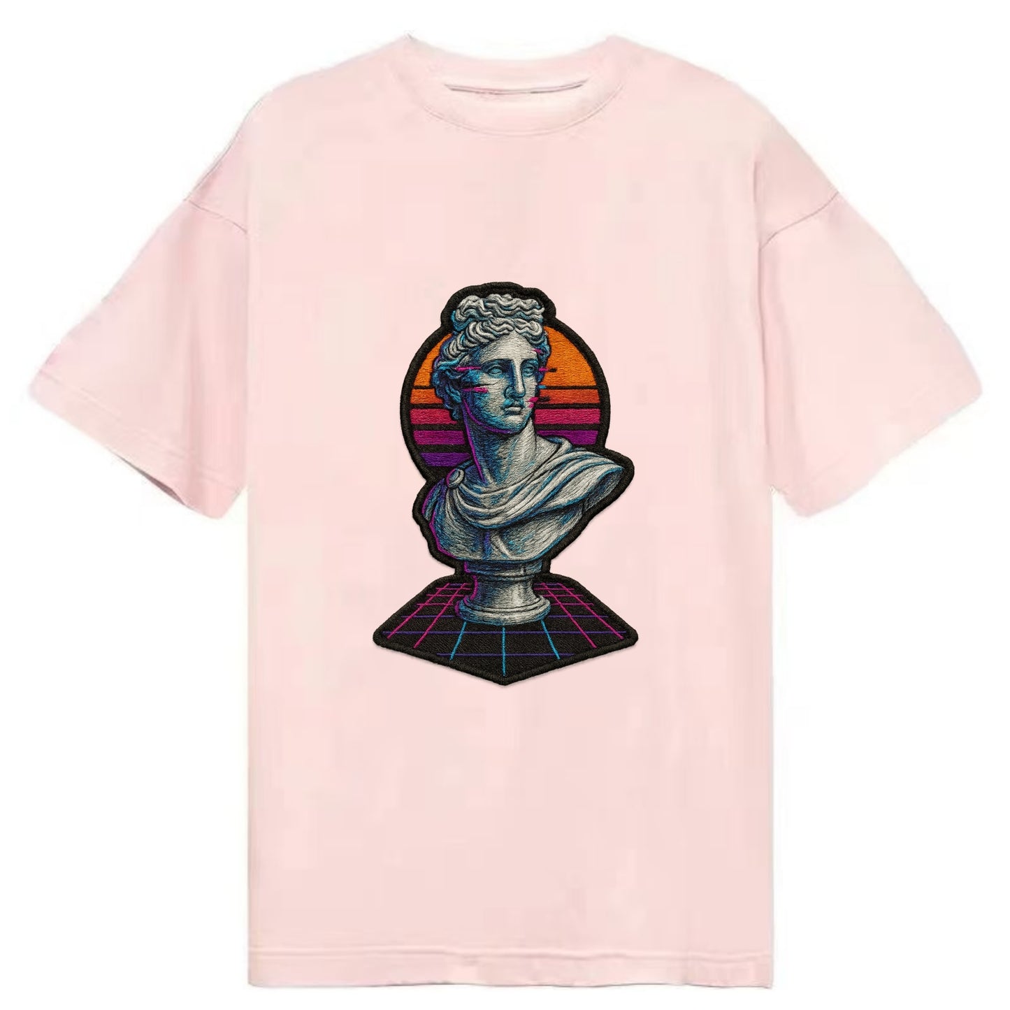Greek Statue - Classic T-shirt - Pink