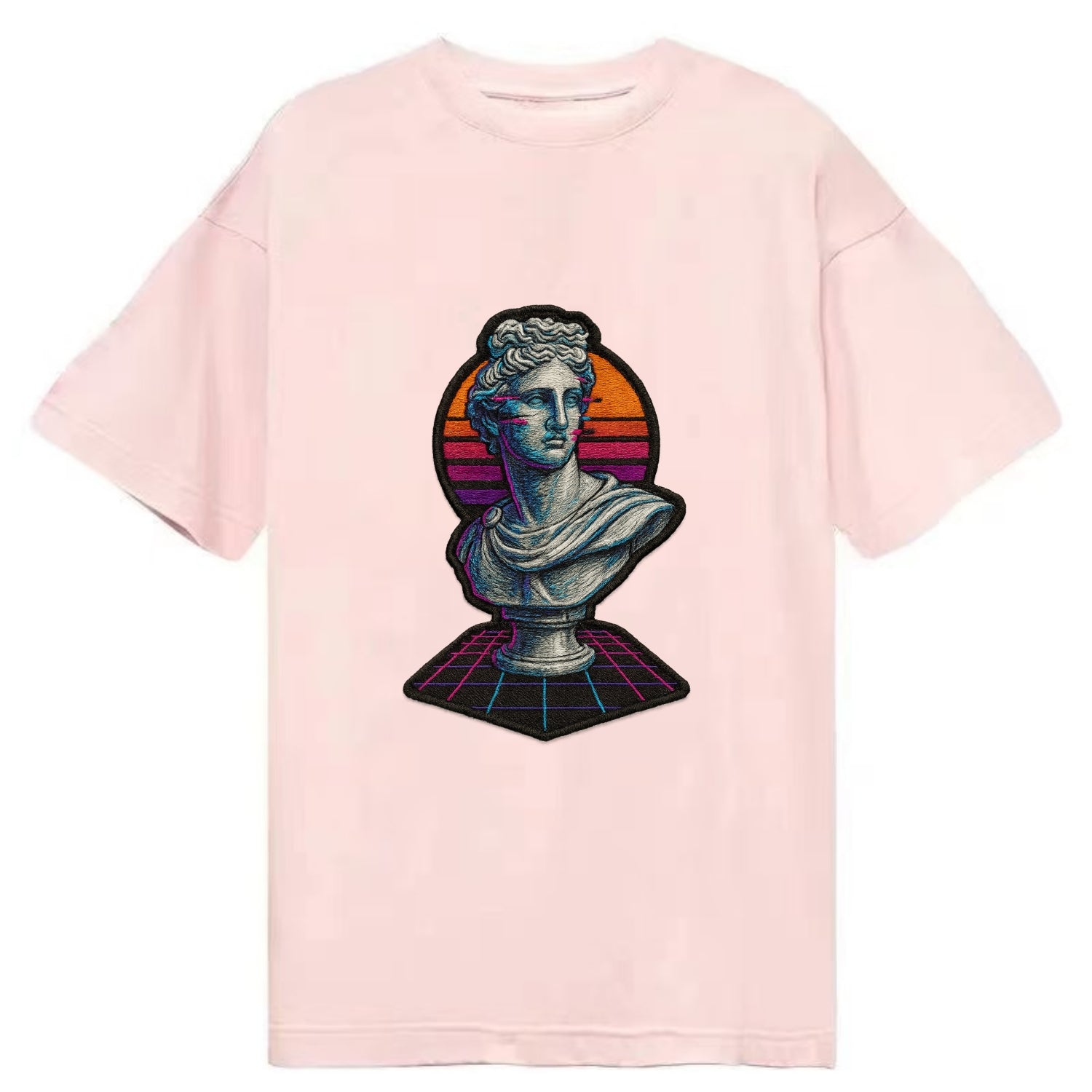 Greek Statue - Classic T-shirt - Pink