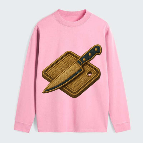 Chef knife with cutting board - culinary enthusiast - Classic Long Sleeve Shirt
